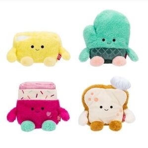 BakerBumz 7.5-inch Plush Assorted, 4-pack